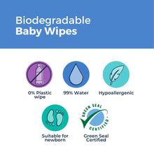 Load image into Gallery viewer, 100% Biodegradable Wipes mum-and-you
