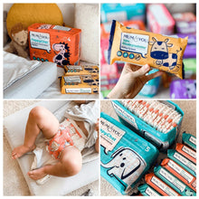 Load image into Gallery viewer, Size 0-2 44's x4 Packs Bundle + 4 wipes