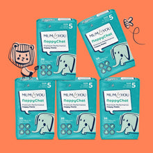 Load image into Gallery viewer, Nappy Pants Size 5 20's X 5