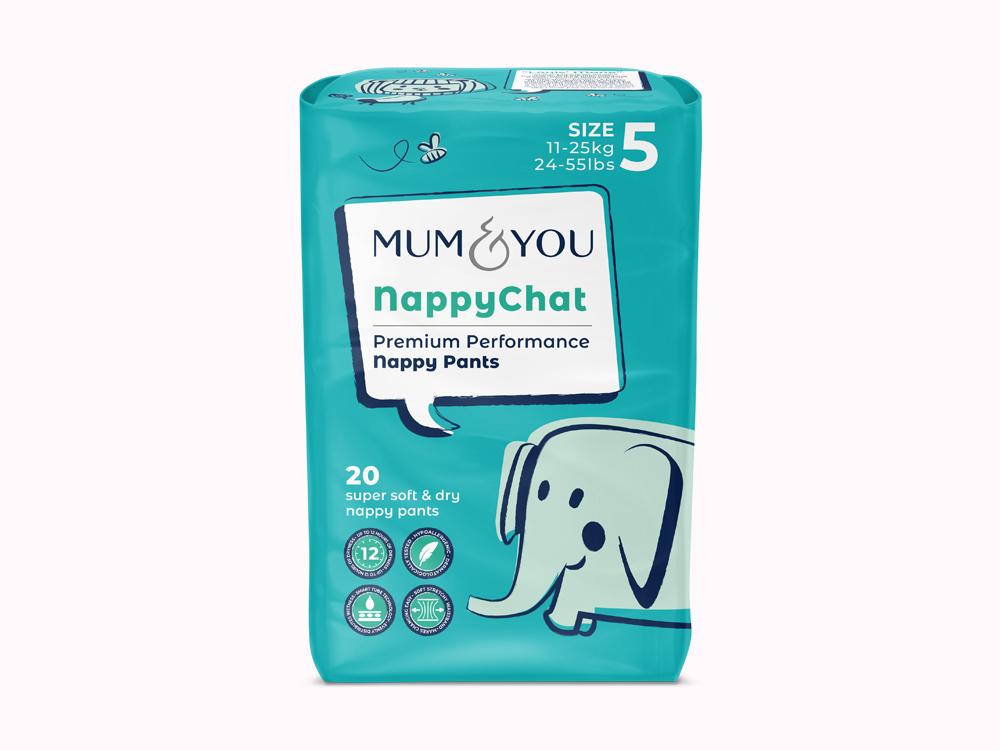 Nappy Pants Size 18's X Wipes – Mum You, 60% OFF